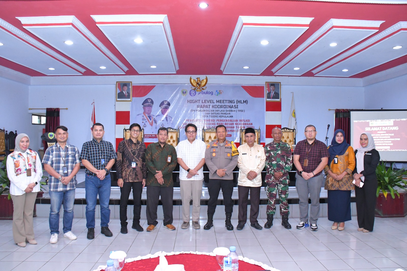 Tpid Kota Tidore Gelar High Level Meeting Untuk Kendalikan Inflasi