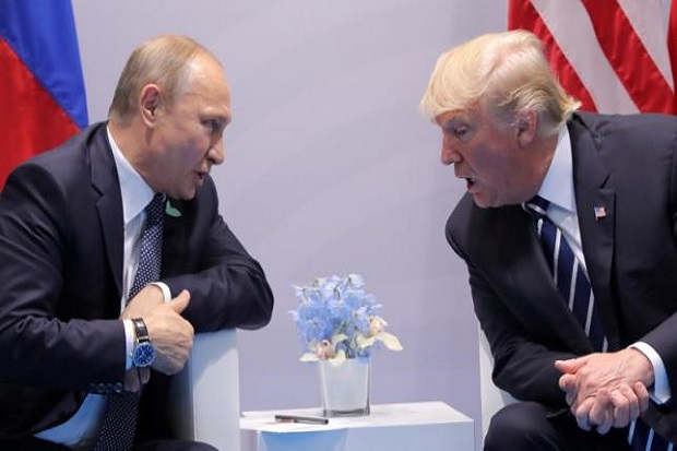 Presiden Terpilih AS Donald Trump Bahas Penyelesaian Konflik Rusia-Ukraina dengan Vladimir Putin