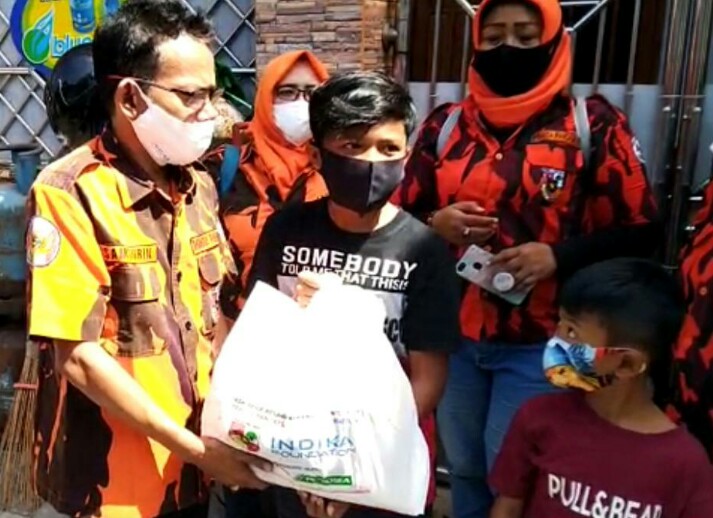 Relawan Task Force Kemanusiaan Mpc Pemuda Pancasila Surabaya Kembali