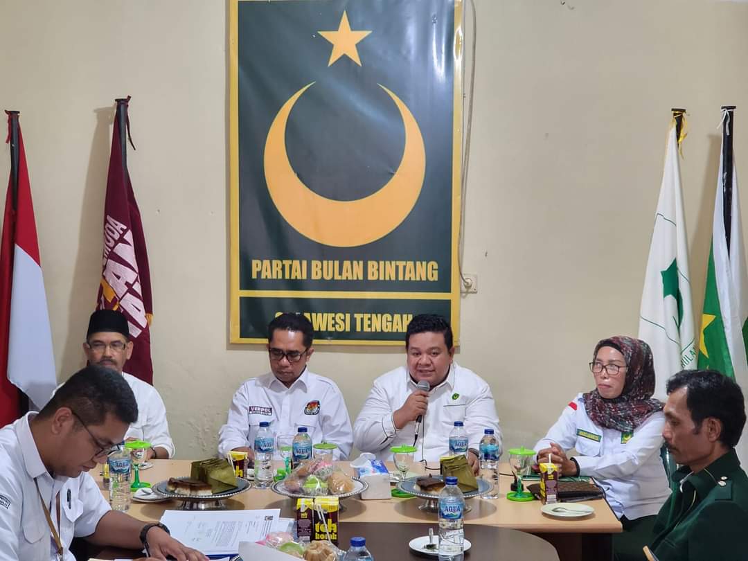 Pemilu 2024, Herman Latabe Targetkan Partai Bulan Bintang Raih 29 Kursi DPRD se Sulteng