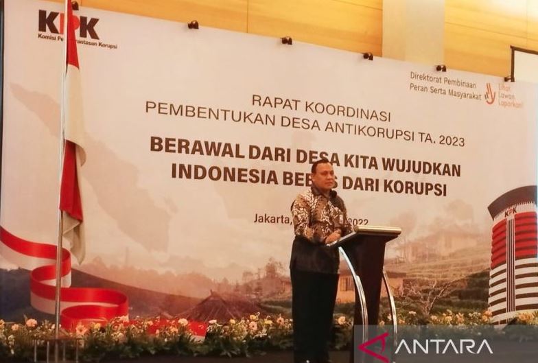 Ketua KPK Firli Bahuri Sebut Desa Miliki Posisi Penting Dalam Mewujudkan Indonesia Bebas dari Korupsi