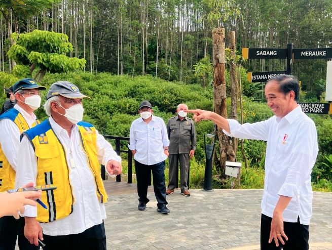 Jokowi Sebut Progres Pembangunan Infrastruktur IKN Berjalan Baik