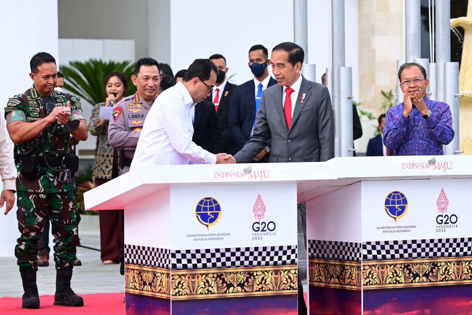 Jokowi Resmikan Sejumlah Infrastruktur di Provinsi Bali