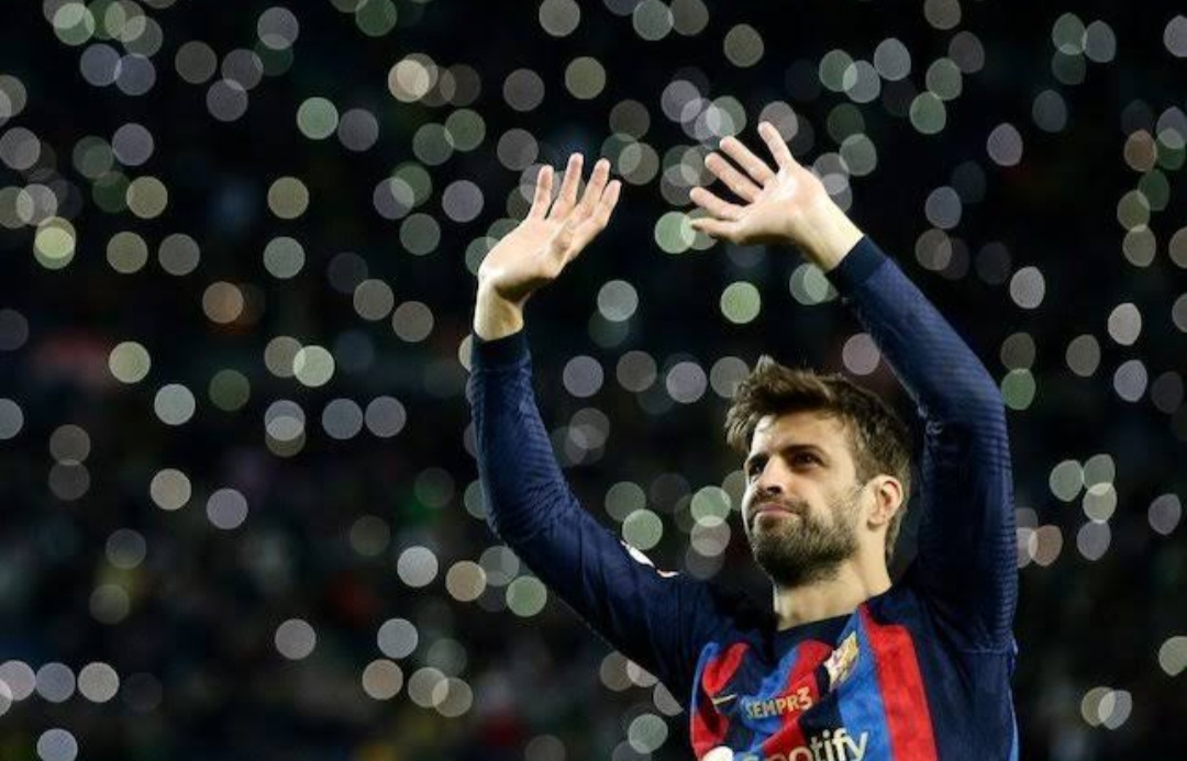 Gerard Pique Menangis saat Ucapkan kata Perpisahan dengan Pendukung Barcelona