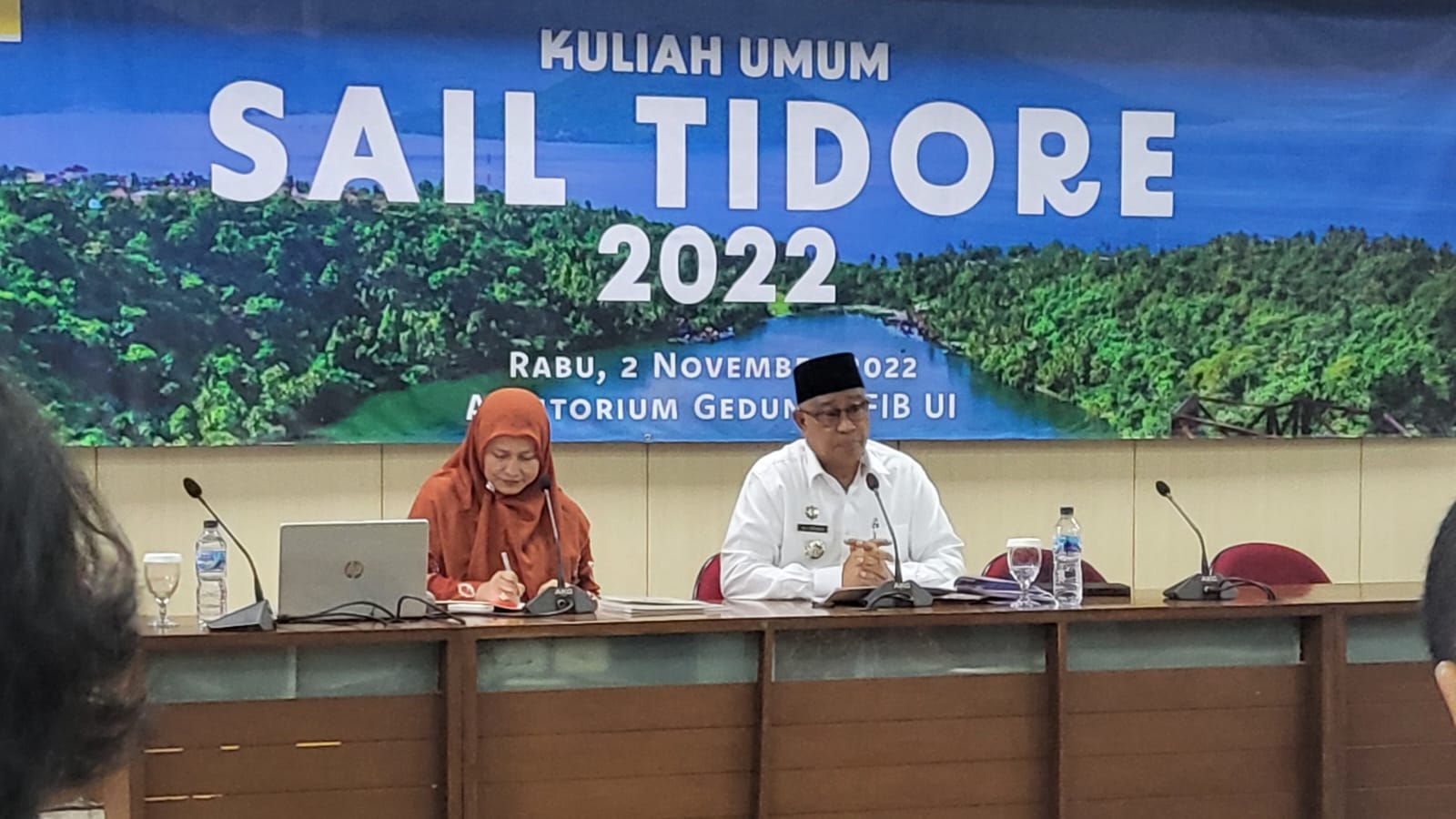 Walikota Ali Ibrahim Menjadi Narasumber Kuliah Umum Sail Tidore di FIB UI