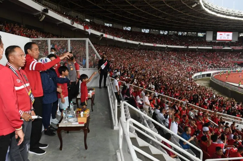 Jokowi Tetap Optimistis Indonesia Juarai Piala AFF