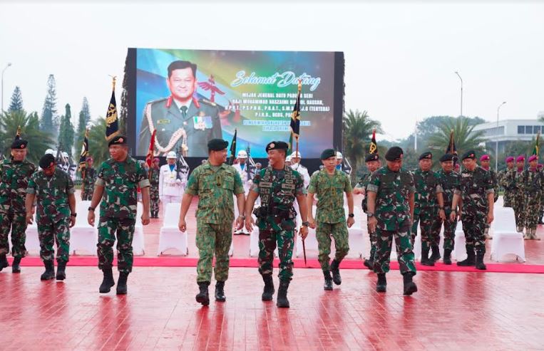 Jenderal Andika Perkasa Terima Kunjungan Kehormatan Panglima Angkatan Bersenjata Diraja Brunei