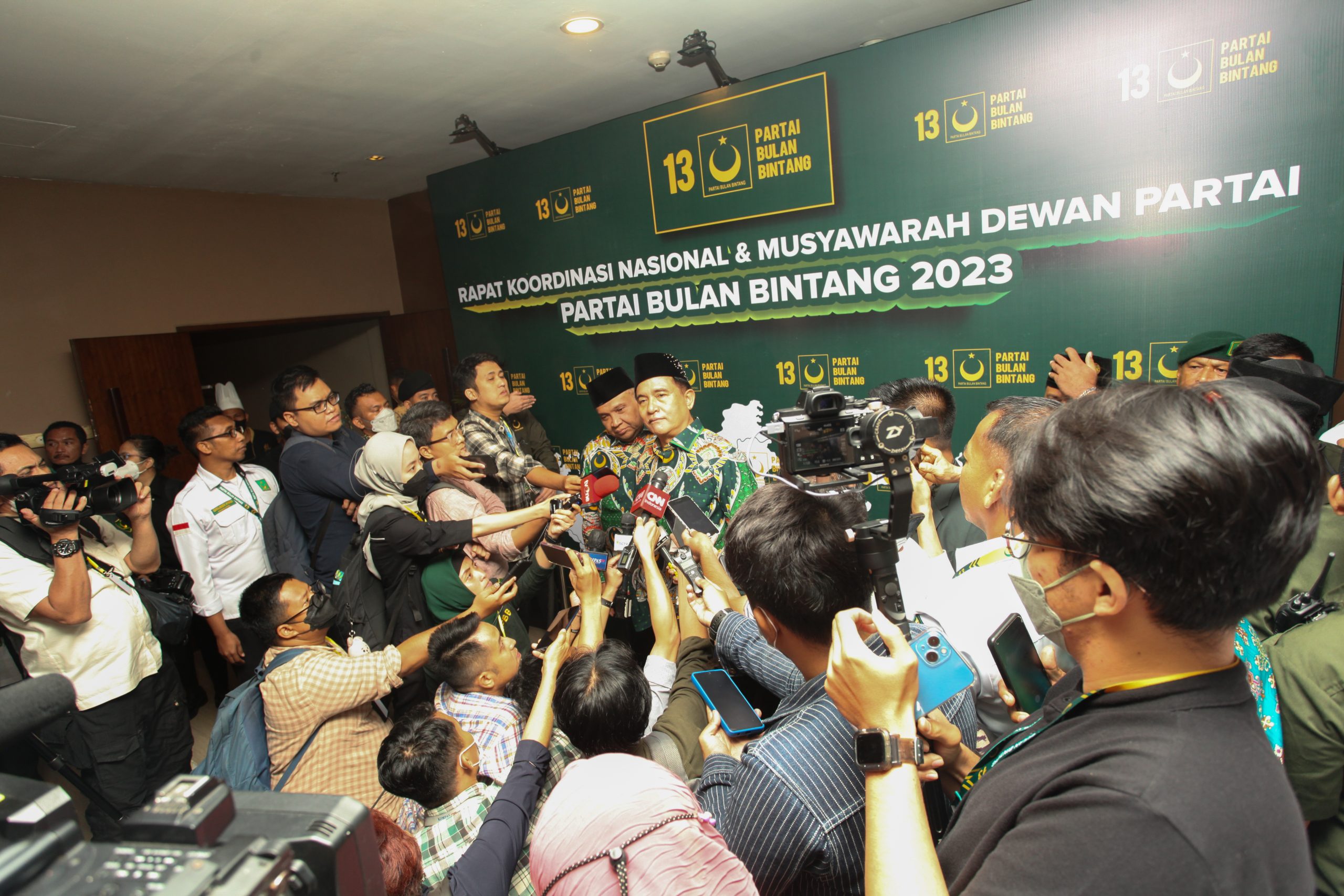 PBB Siap Jika PDIP Ambil Yusril Ihza Mahendra Sebagai Wapres di Pilpres 2024