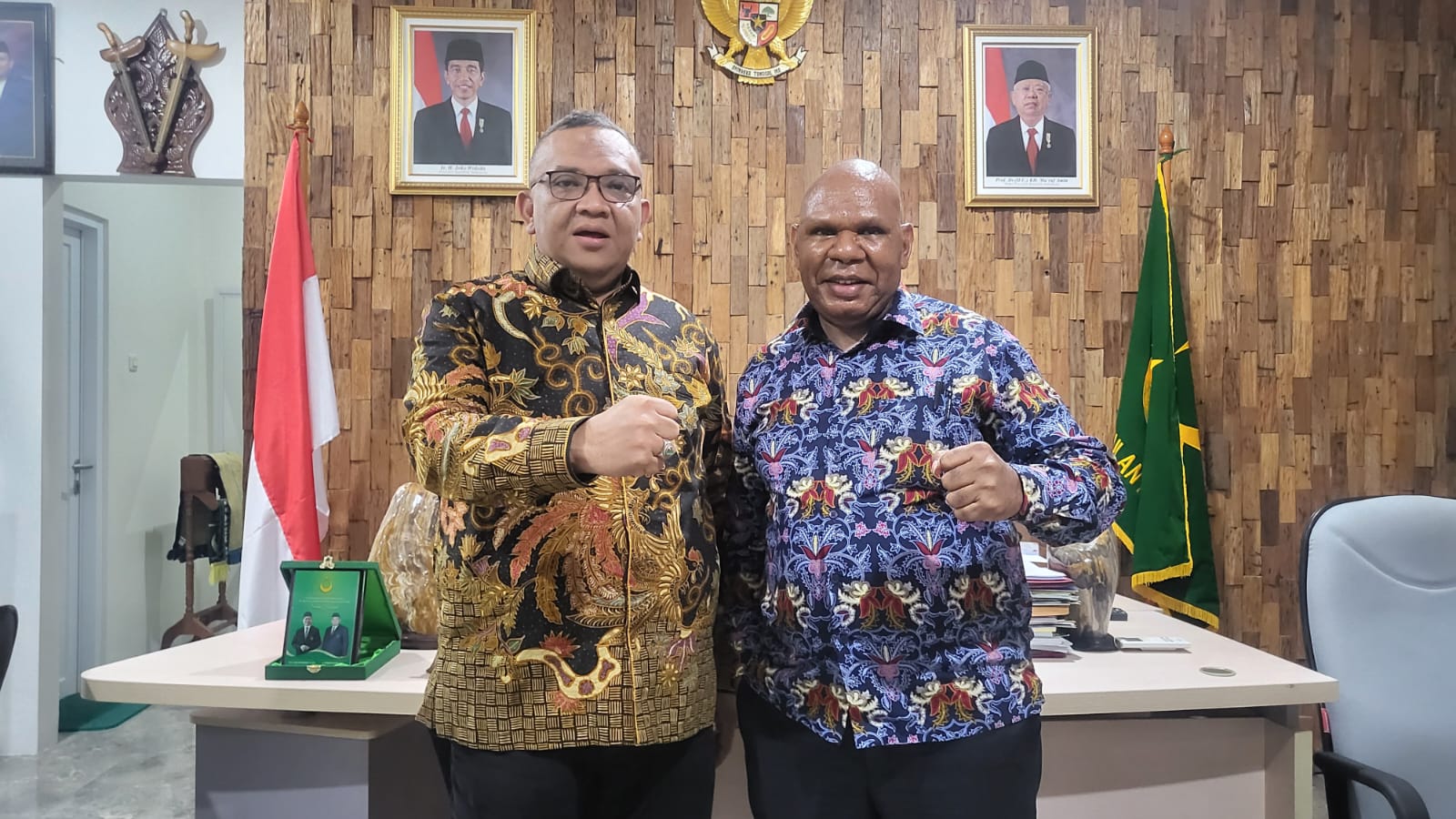 Ruben Magai, Tokoh Aktivis Papua Resmi Bergabung dengan Partai Bulan Bintang