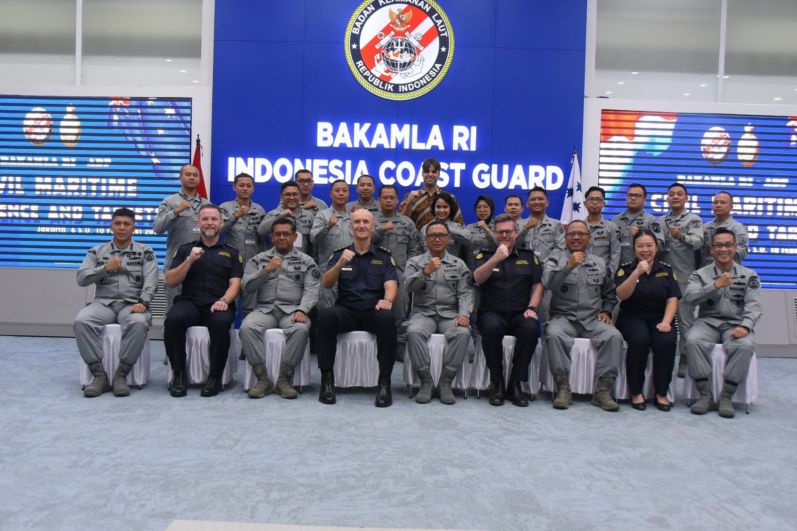 Bakamla RI Gelar Workshop Intelijen bersama Australia Border Force