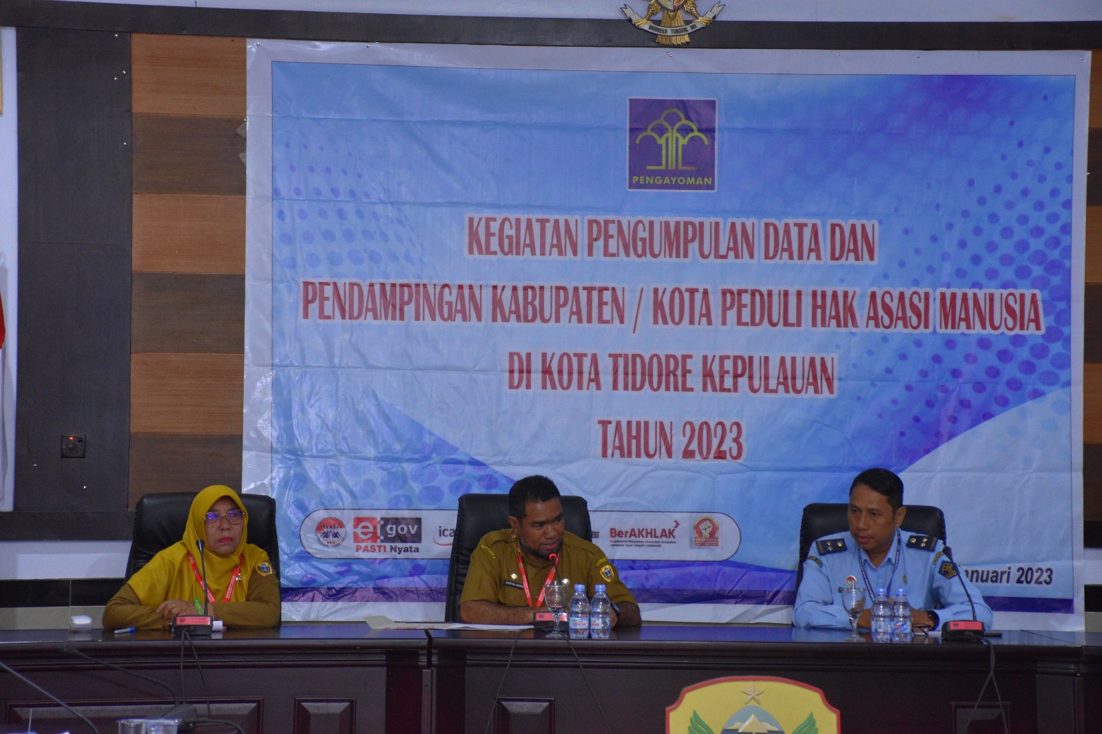 Tidore kembali Siapkan Diri Raih Penghargaan Kab/Kota Peduli HAM