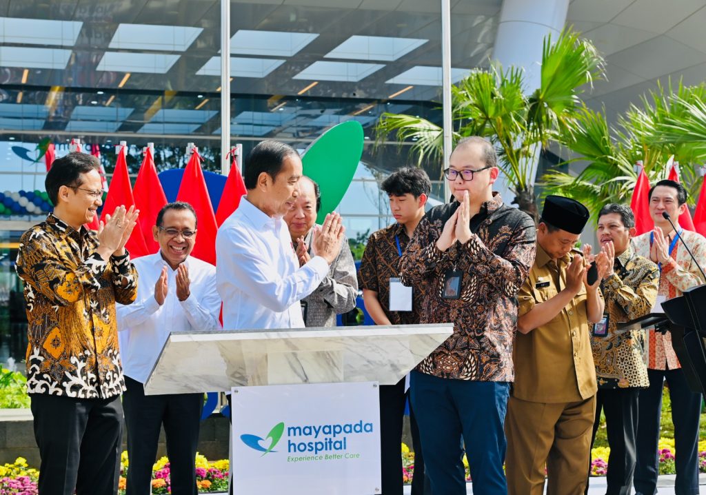 Jokowi Resmikan Mayapada Hospital Bandung