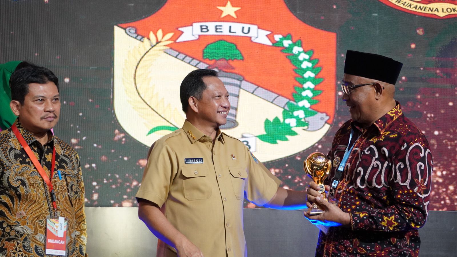 Walikota Ali Ibrahim: Alhamdulillah Kota Tidore Berhasil Meraih UHC Awards Perdana