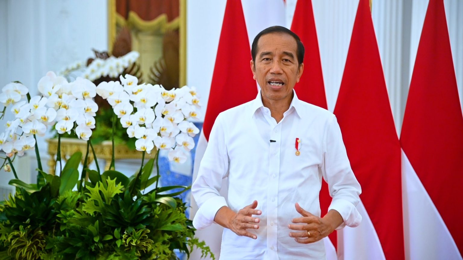 Presiden Jokowi sebut Impor Beras Perkuat Cadangan Bulog Hadapi Musim Kering