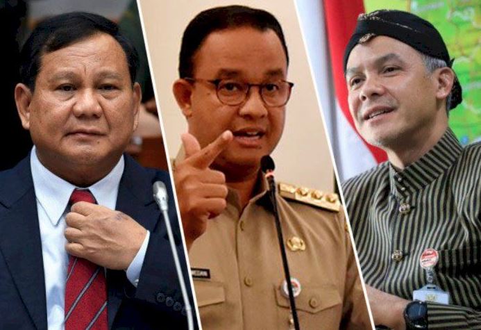 Jika Terpilih jadi Presiden, Prabowo, Ganjar dan Anies tidak akan Membawa Perubahan bagi Indonesia