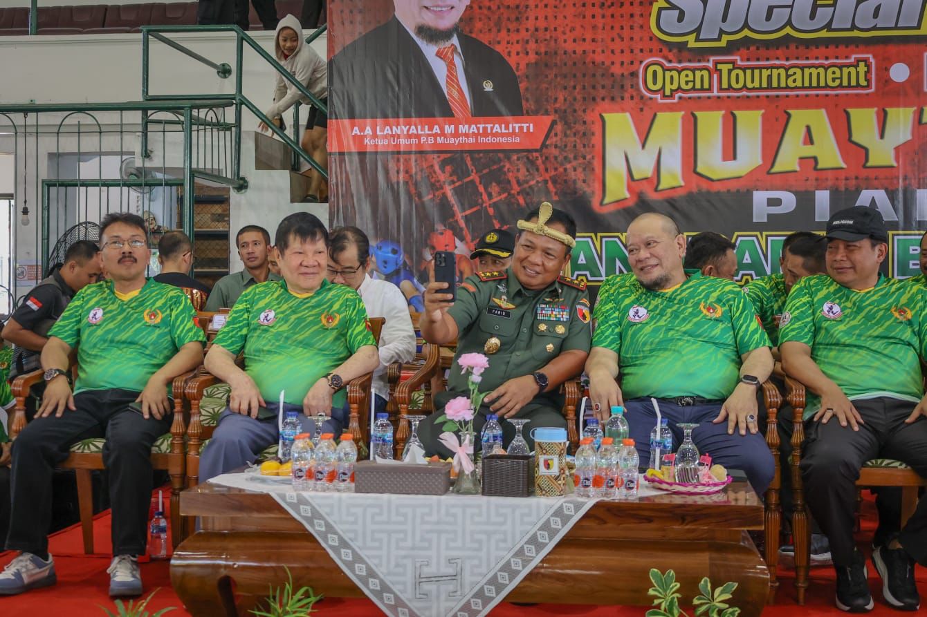 LaNyalla Tegaskan Filosofi Muaythai Menjadi Karakter Bangsa