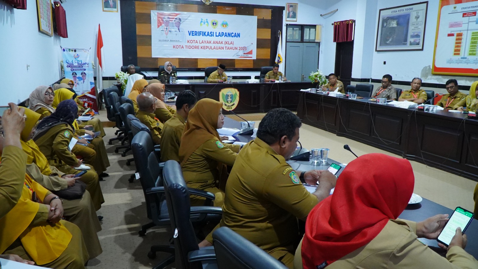 Tidore kembali Terpilih Ikuti Verifilasi Lapangan Kota Layak Anak