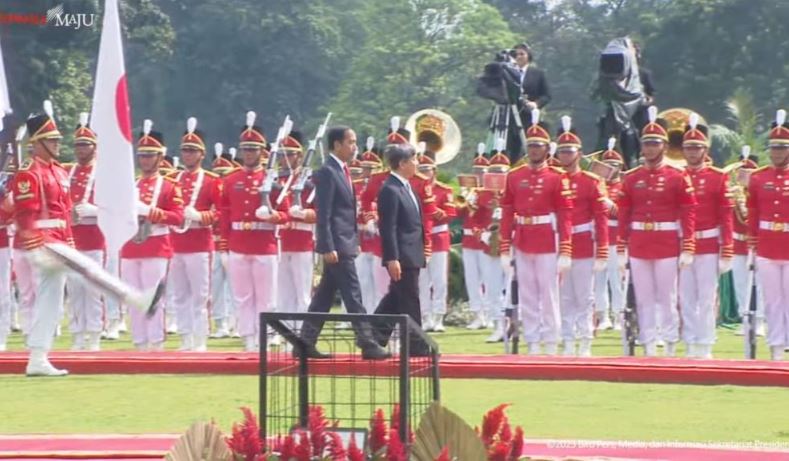 Presiden Jokowi Sambut Kaisar Jepang Naruhito Di Istana Bogor ...