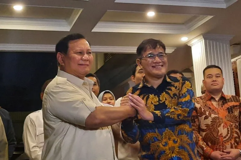 Prabowo Sebut Banyak Pemikirannya yang Sama dengan Budiman Sudjatmiko