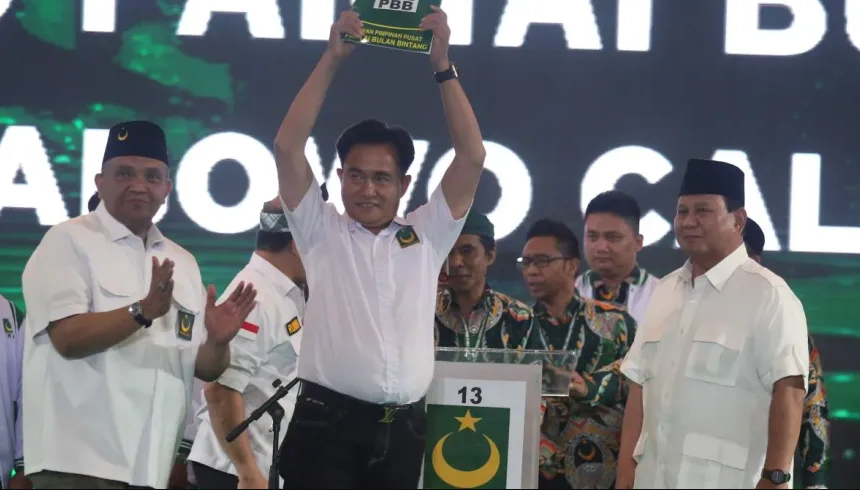 Cerita Yusril Ihza Mahendra Ditantang Cak Imin Uji Kesaktian Jagoannya Menang Pilpres 2024