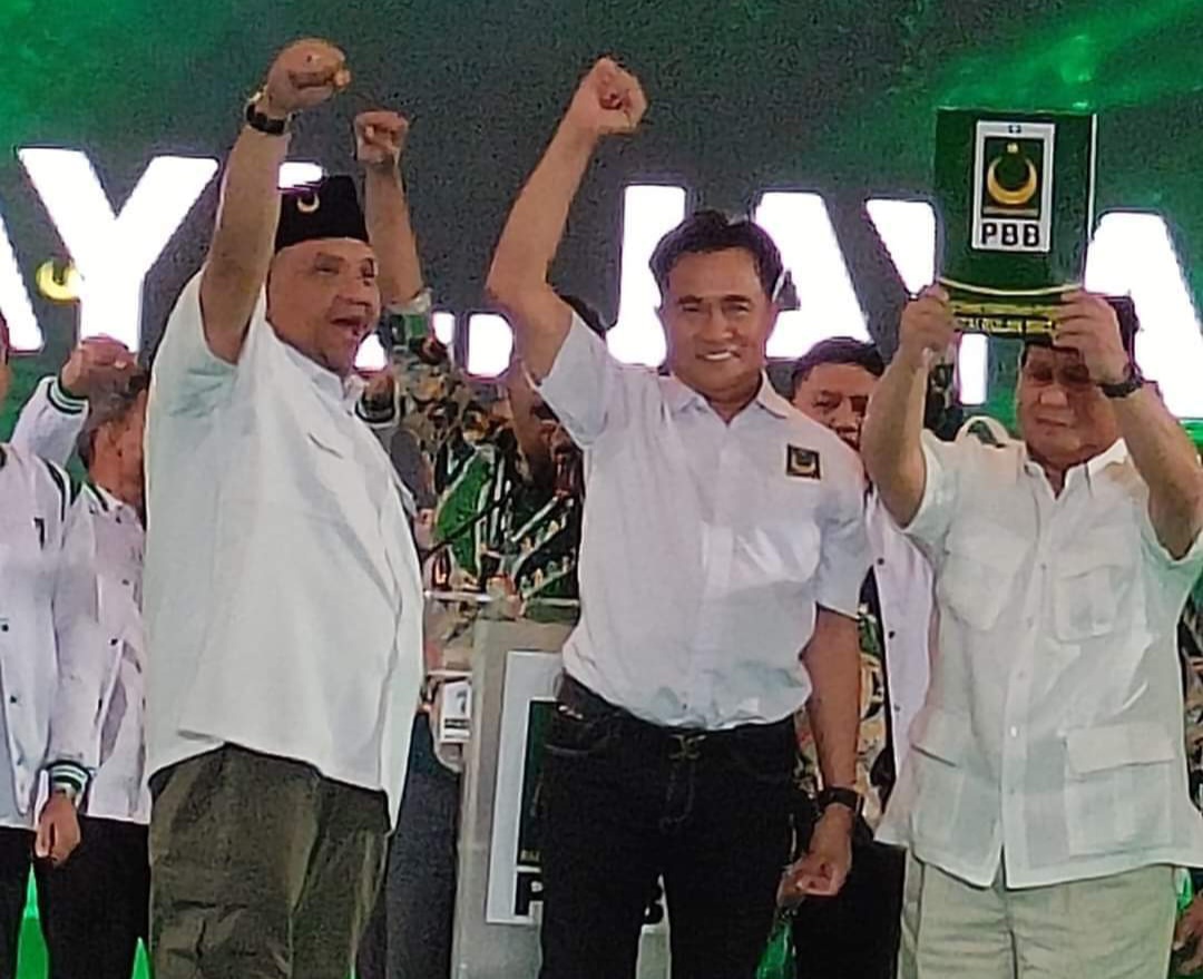 Yusril dan PBB Teguh Memegang Komitmen Dukung Prabowo Jika Gibran Dipilih Jadi Cawapres