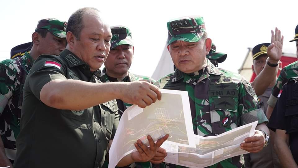 Jenderal Dudung Kunjungi Konawe Utara, Tinjau lokasi Pembangunan Skuadron