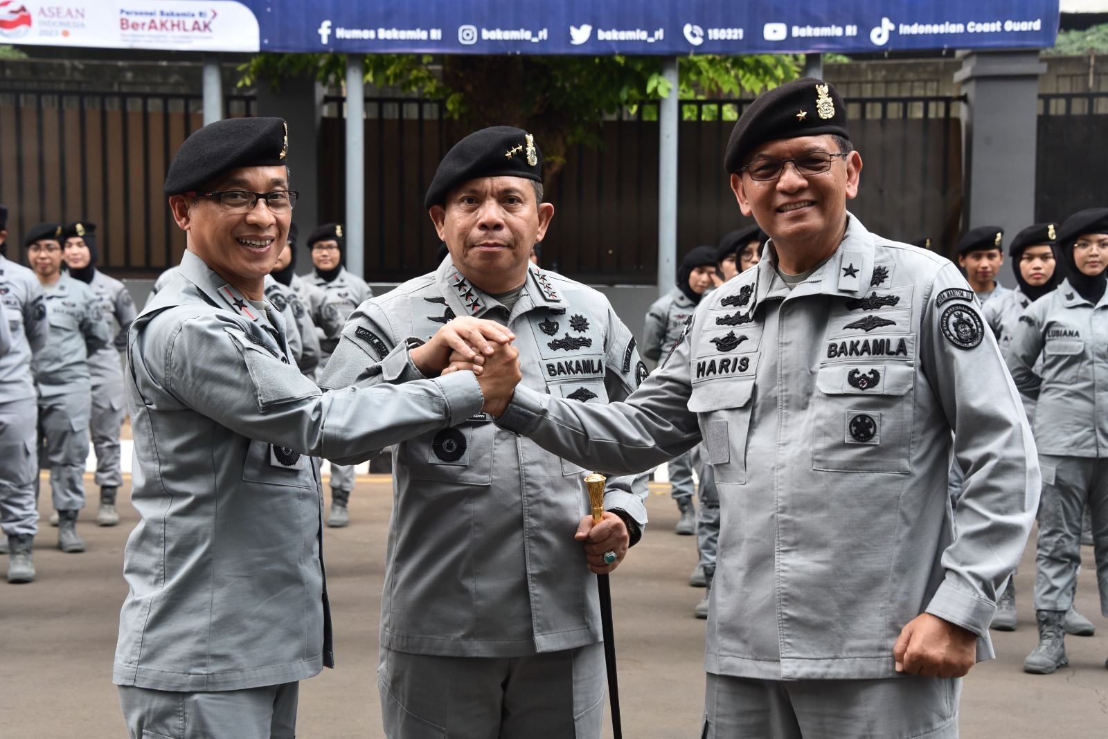 Kepala Zona Bakamla Timur Resmi Berganti