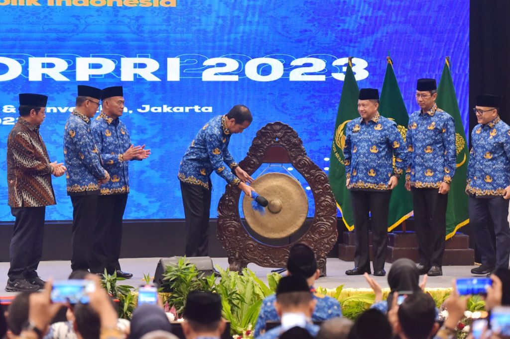 Jokowi: Korpri Kekuatan Besar Penentu Kemajuan Bangsa