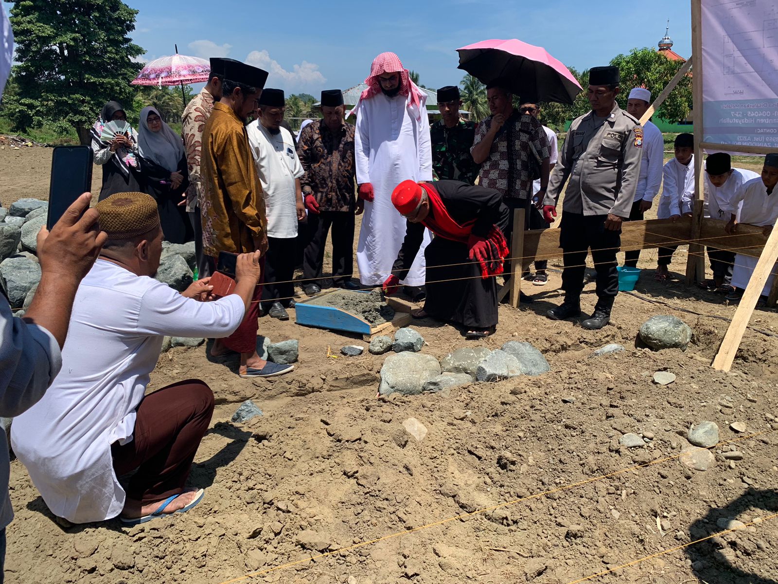 Walikota Tidore Launching Rumah Qur’an dan Peletakan Batu pertama Asrama Santri Ponpes Bina Salam Hidayatullah