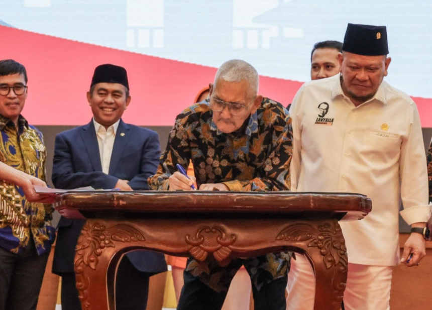 LaNyalla Kecewa dengan Pimpinan MPR RI yang tidak hadir pada Penyampaian Maklumat Presidium Konstitusi