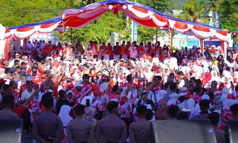 Antusias Luar Biasa Masyarakat Kota Tidore Ikuti Rangkaian Kegiatan Hari Nusantara
