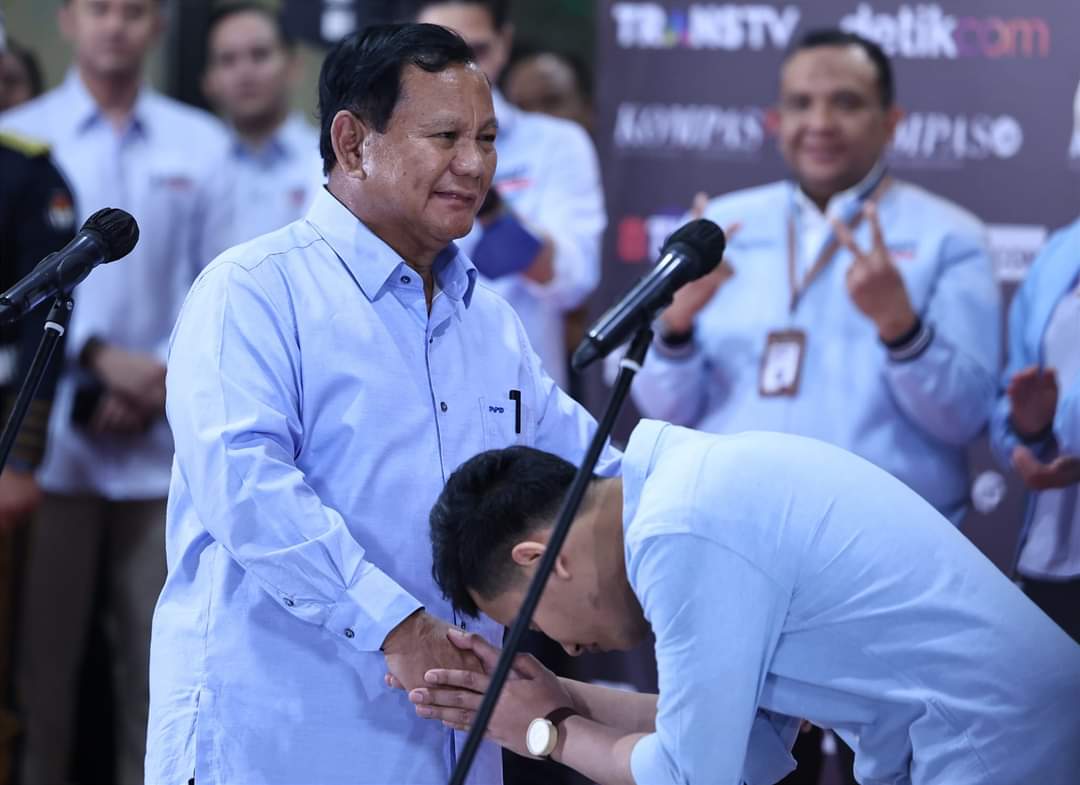 Survei Elektabilitas Prabowo Gibran Terus Naik Kini Capai 51 7 Persen