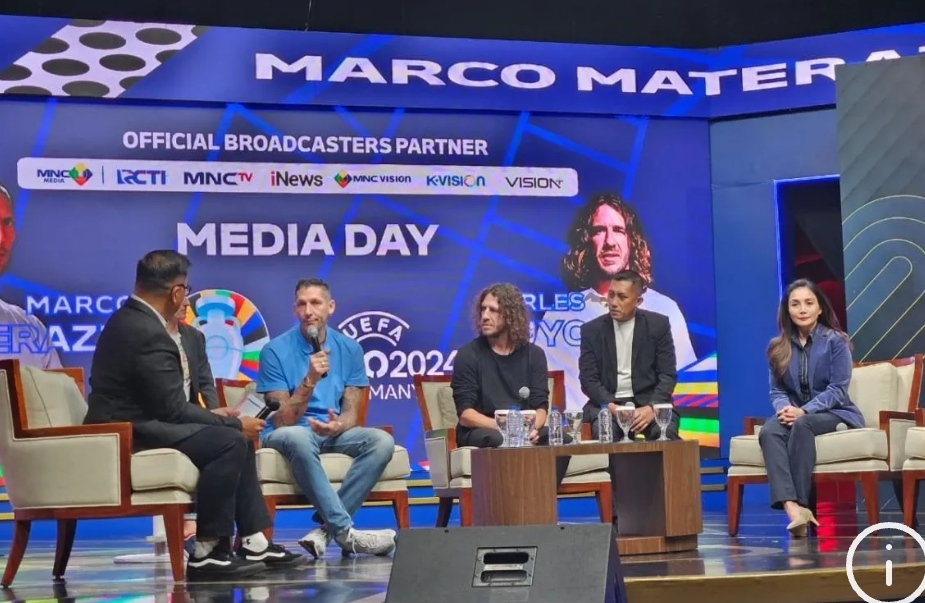 Puyol dan Materazzi Sambangi Indonesia Untuk Promosikan Piala Eropa