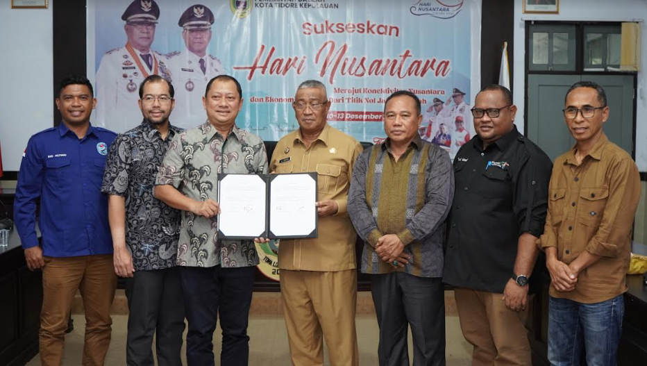 Kota Tidore dan PT Berkah Moloku Kie Raha MoU Pengembangan dan Pengelolaan Kawasan Wisata