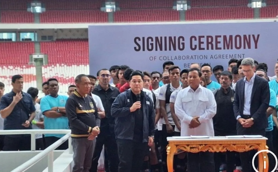 Ingin Sepak Bola Indonesia Maju, Pilih Prabowo