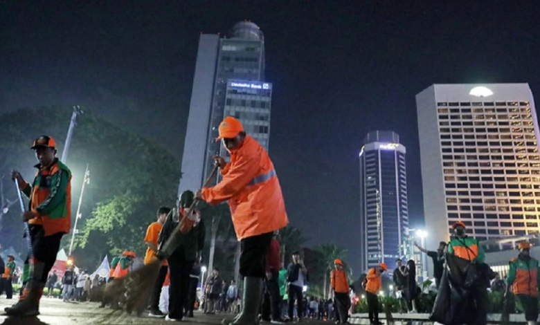 Sampah Malam Tahun Baru 2024 Di Jakarta Capai 130 Ton - Abadikini.com