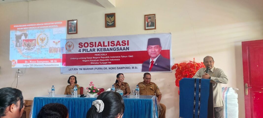 Nono Sampono Gelar Sosialisasi 4 Pilar MPR RI di SMAN 12 Ambon