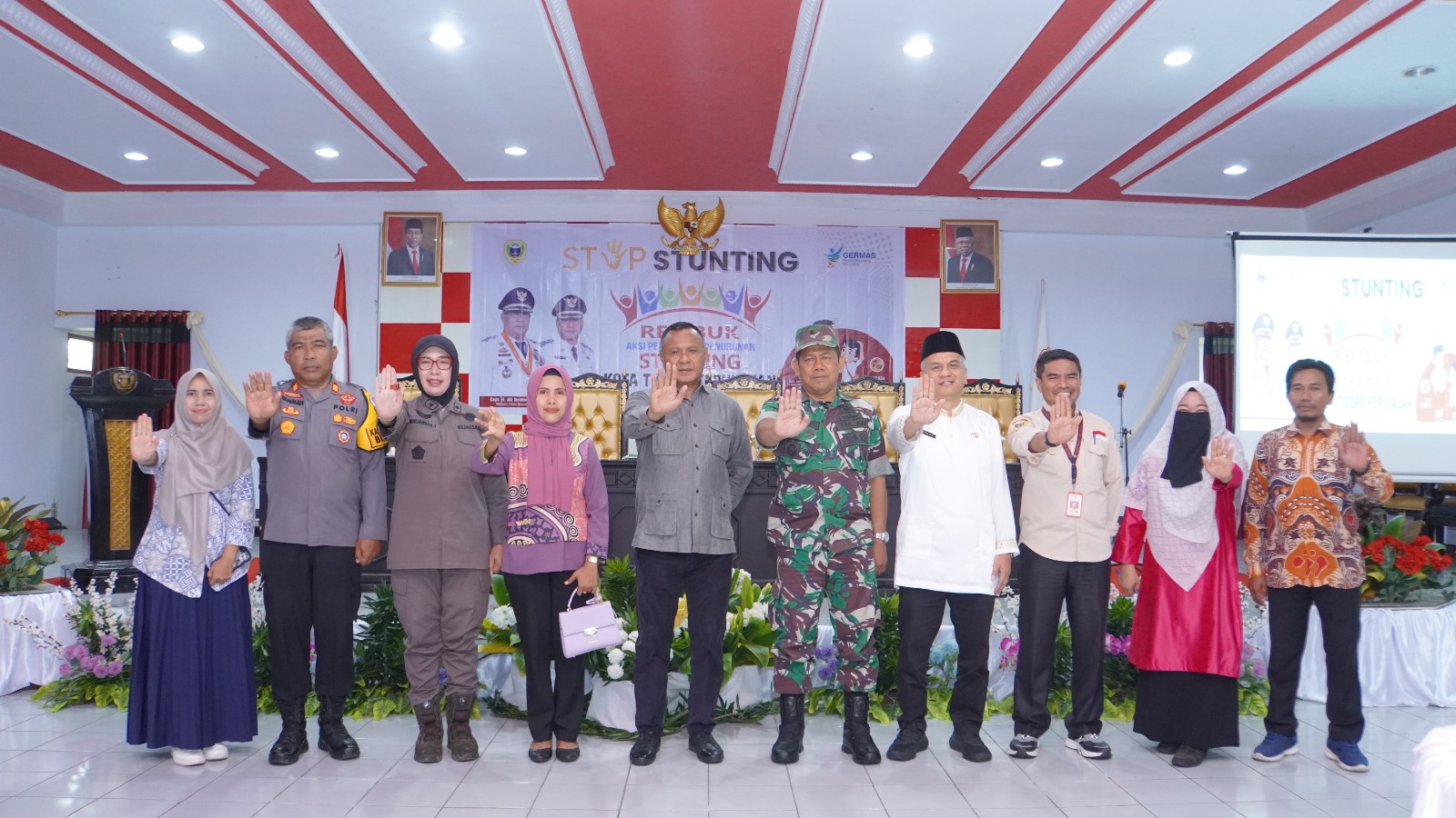 Muahammad Sinen Buka Acara Rembuk Stunting Tidore Kepulauan 2024