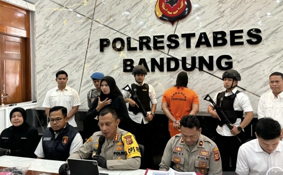 Polrestabes Bandung Tangkap Pelaku Pembunuhan PSK di Apartemen