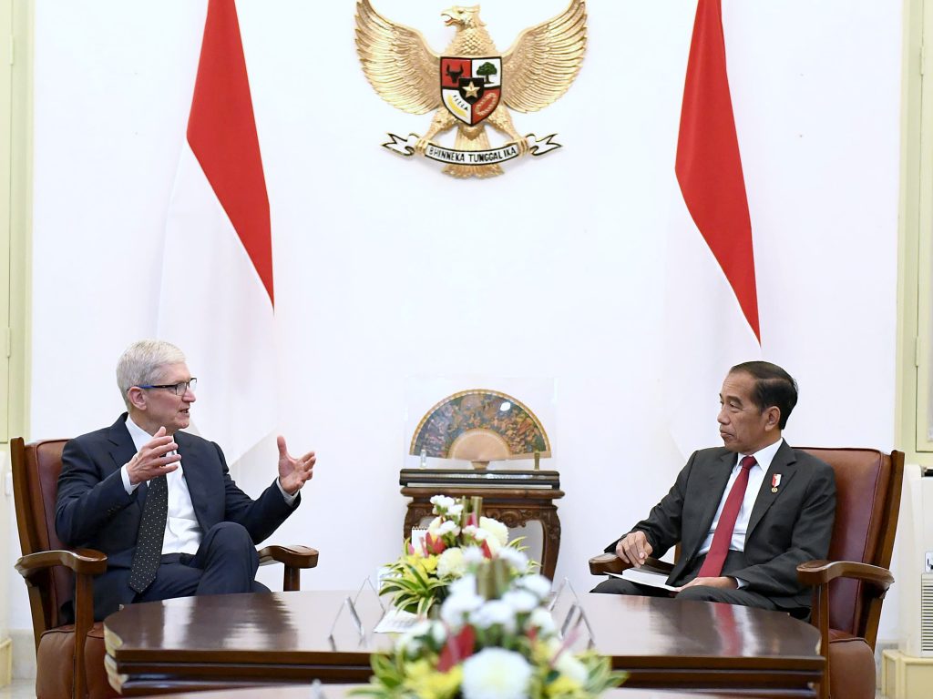 Indonesia-Apple Jajaki Peluang Pengembangan Manufaktur dan Investasi Teknologi