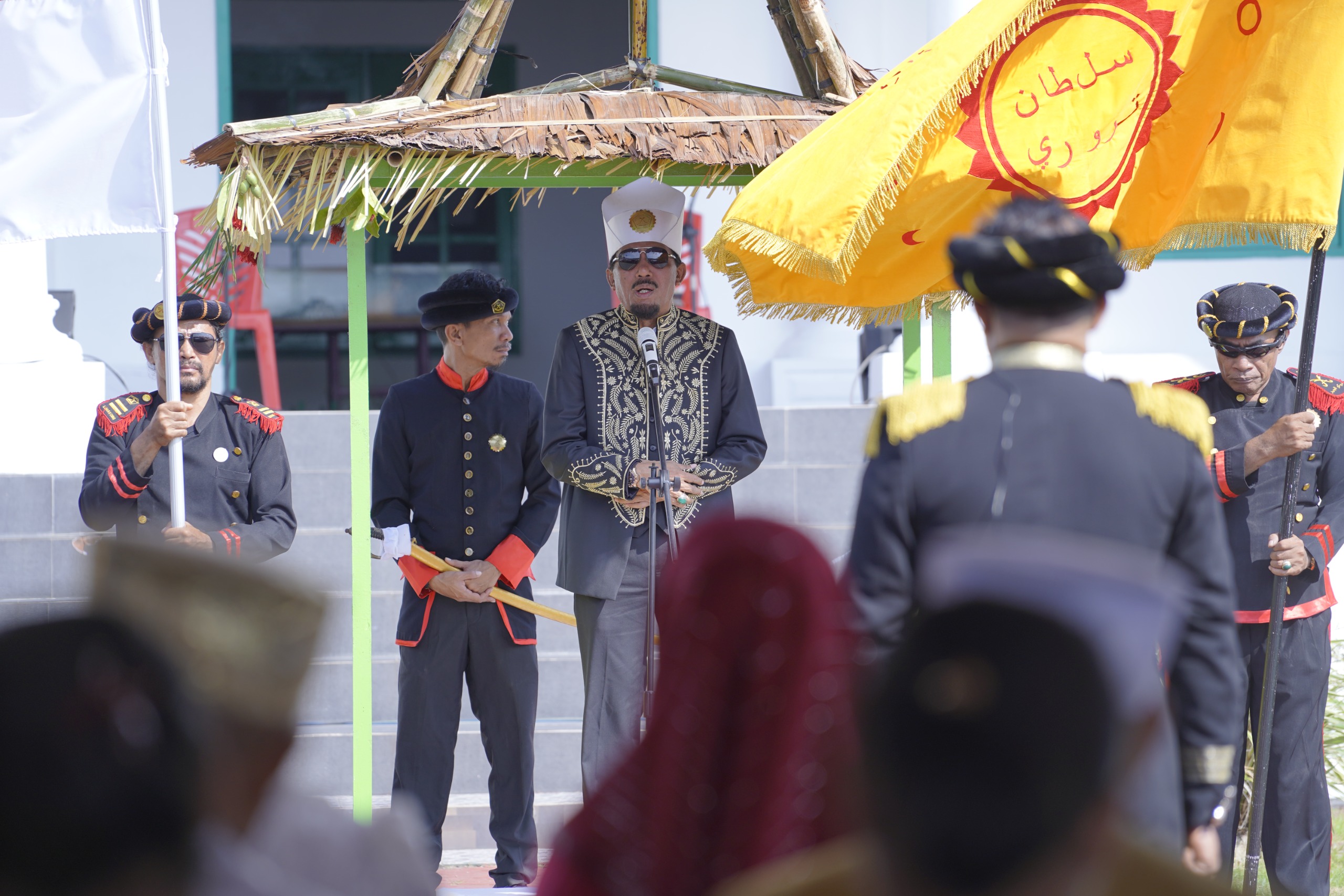 Sultan Husain Syah Sampaikan Pesan-Pesan Sacral pada Upacara Puncak Hari Jadi Tidore ke 916 Tahun