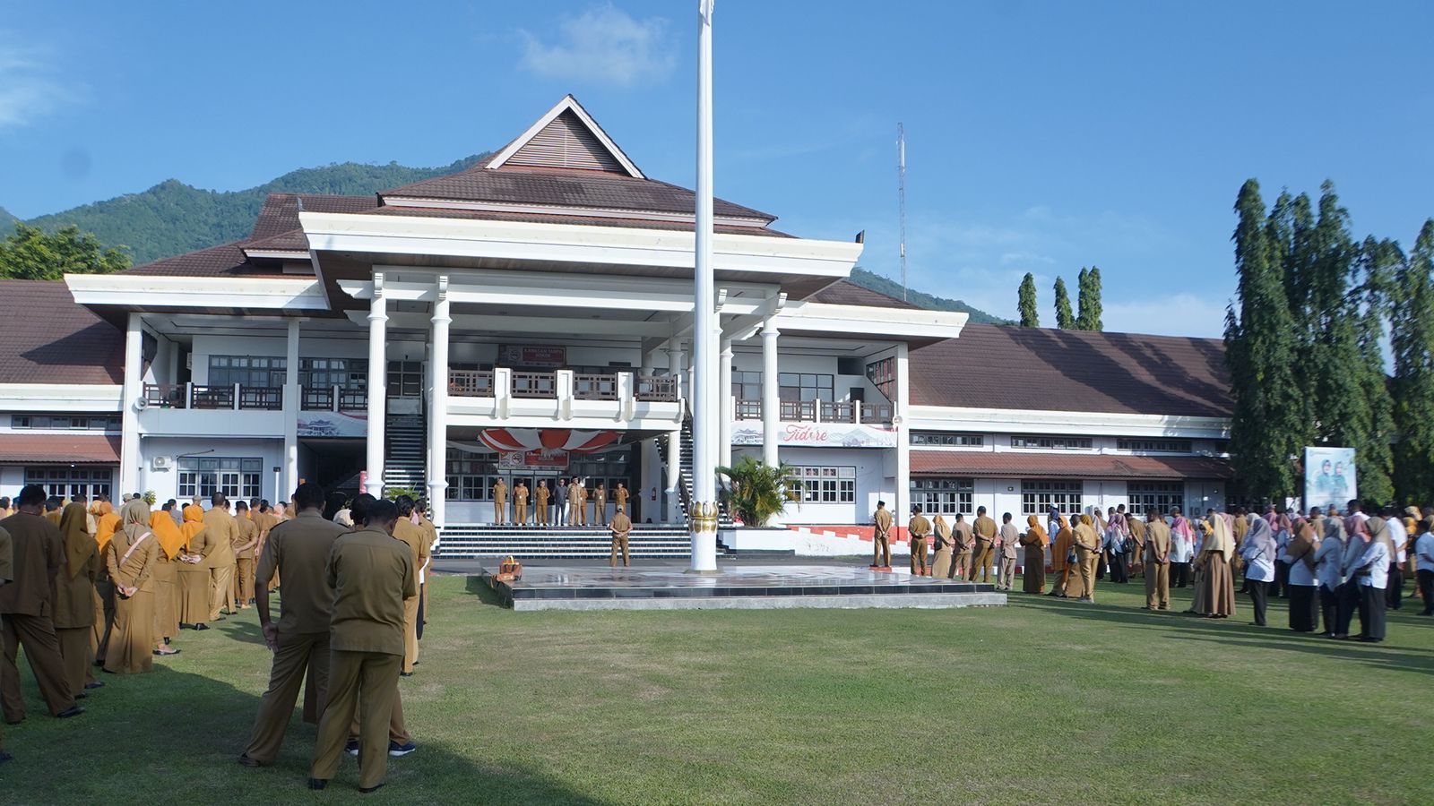 Pemerintah Kota Tidore Gelar Apel Gabungan dan Silaturahmi pasca Idul Fitri