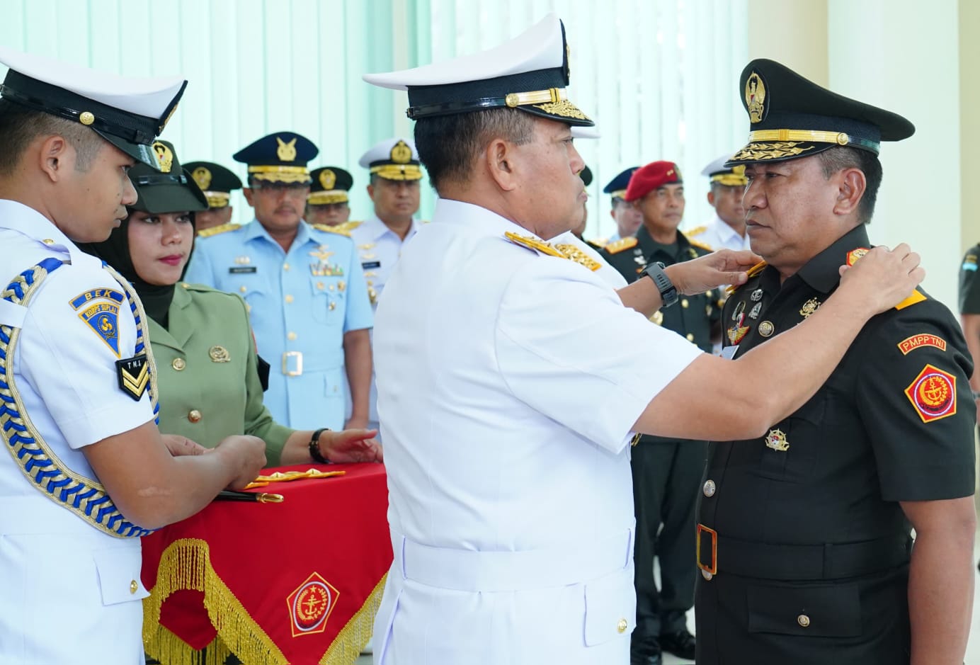 Jabatan Komandan PMPP TNI Resmi Diserahterimakan