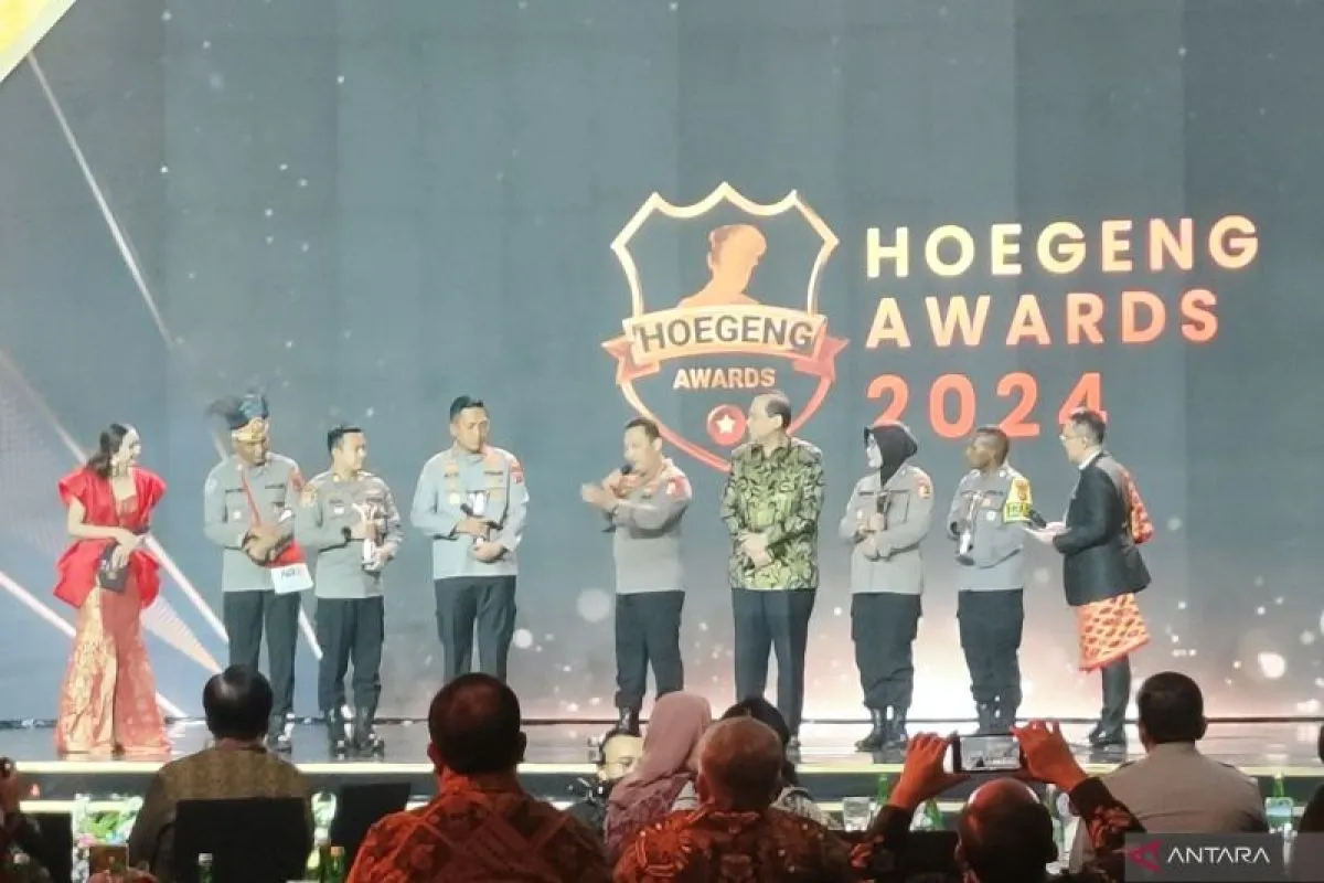 Kapolri Harapkan Hoegeng Awards 2024 Jadi Motivasi bagi Anggota Polri untuk Berkarya