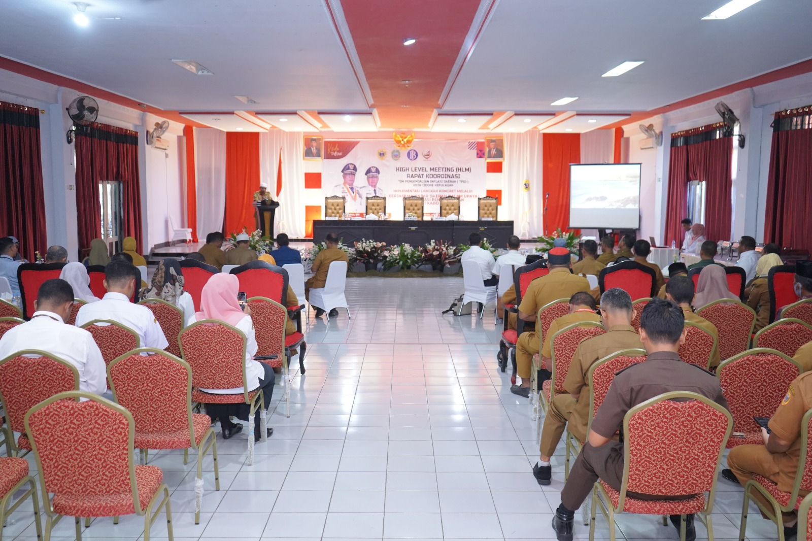 Pemkot Tidore Gelar Rakor HLM Triwulan II dan Pengendalian Inflasi Daerah