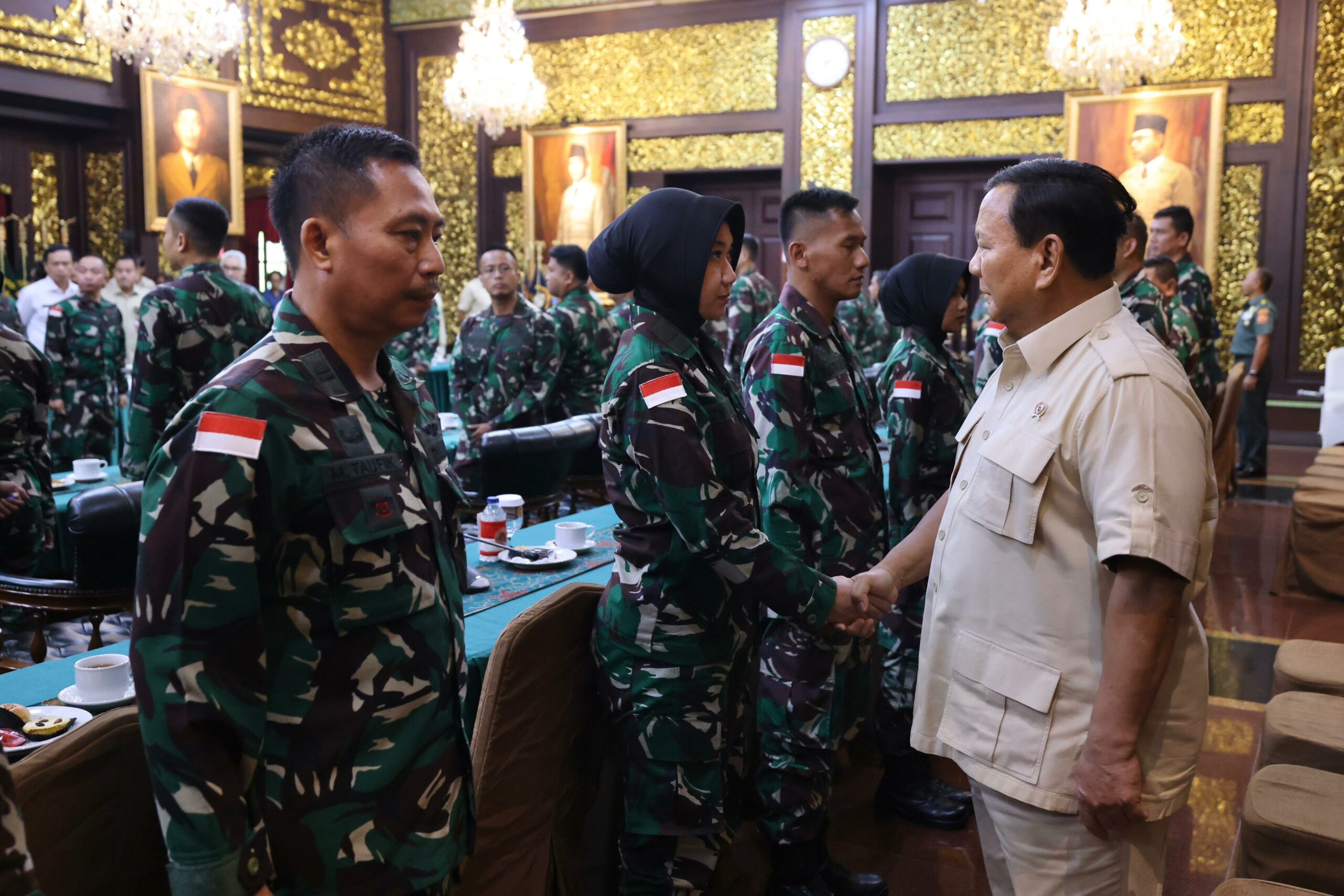 Prabowo Beri Pembekalan kepada 40 Nakes TNI untuk Misi Kemanusiaan di Gaza