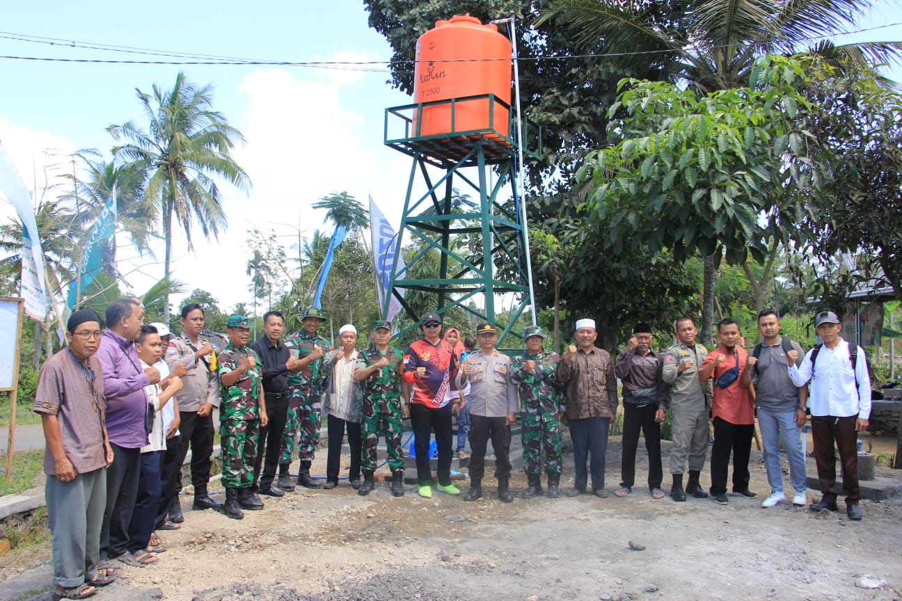 TMMD ke-121 Kodim 1615/Lotim Wujudkan Akses Air Bersih bagi Warga Dusun Lengkok Ratu