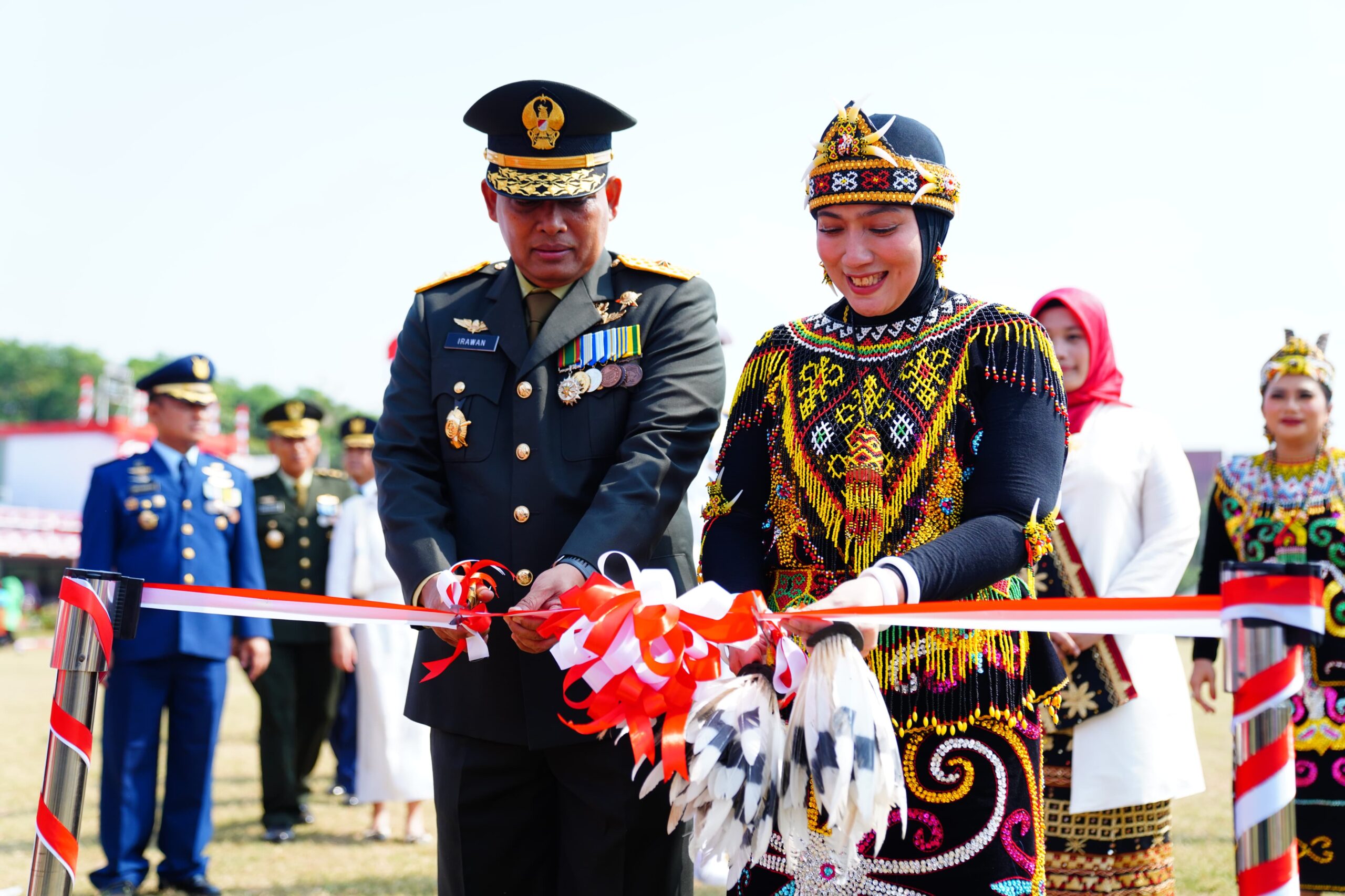 Babek TNI Gelar Upacara HUT ke-79 RI dan Babek Fair 2024