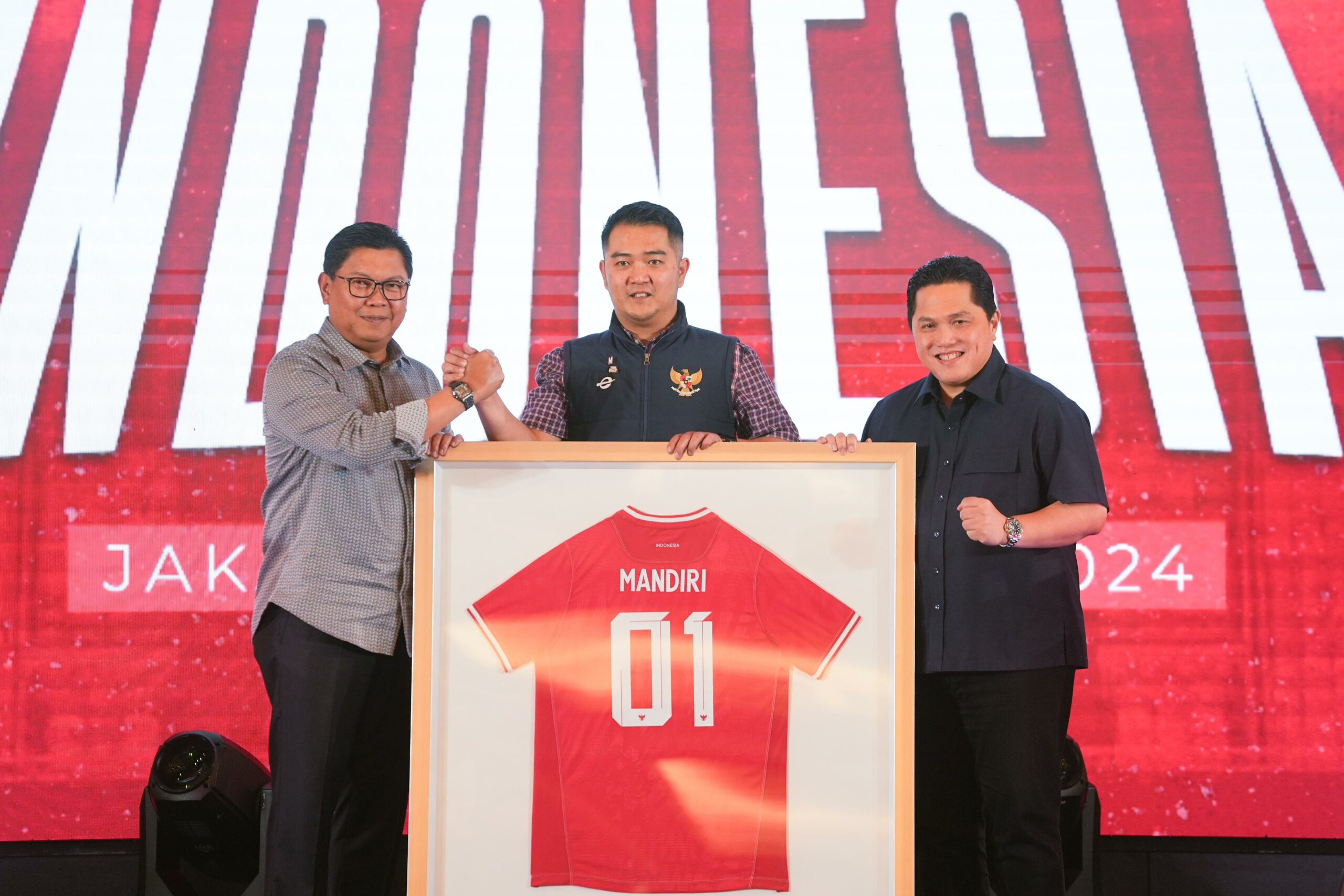 PSSI Gandeng Sponsor Besar Bank Mandiri untuk Perkuat Timnas Indonesia