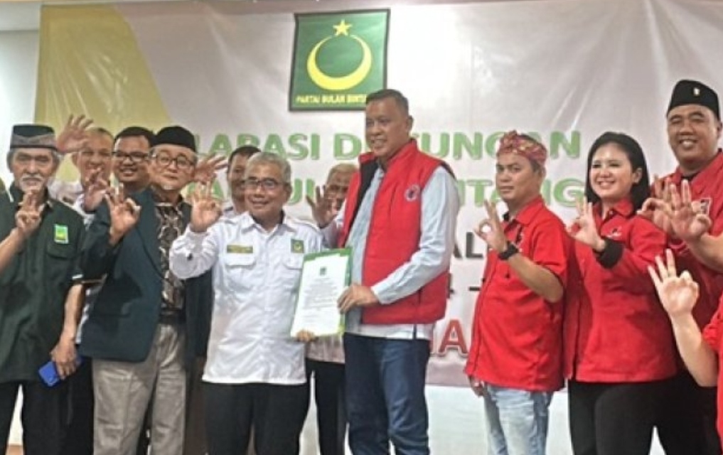 Dengan Mengucap Bismillah, PBB Usung Tri Adhianto di Pilwalkot Kota Bekasi 2024